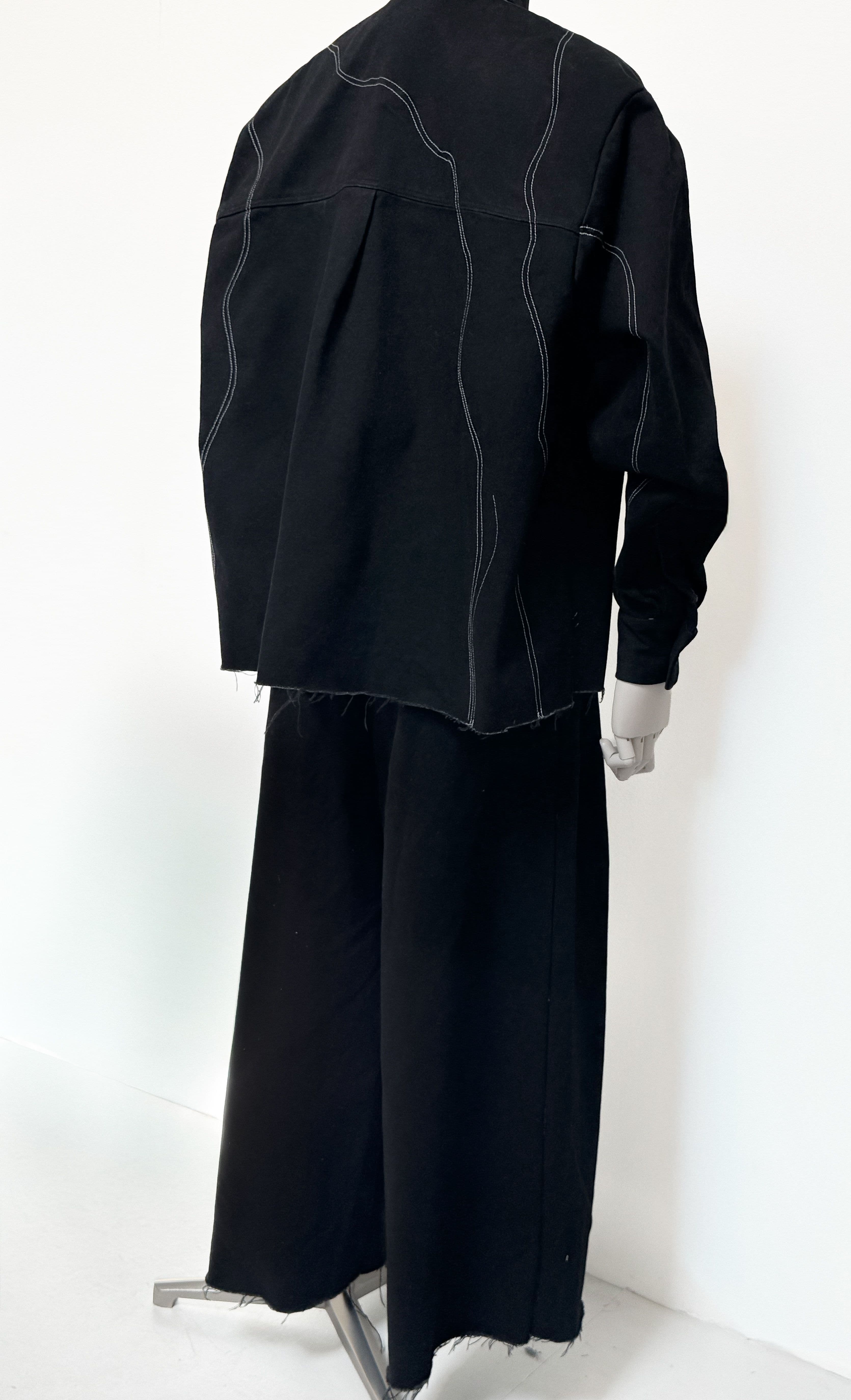 Aso Denim Black Set