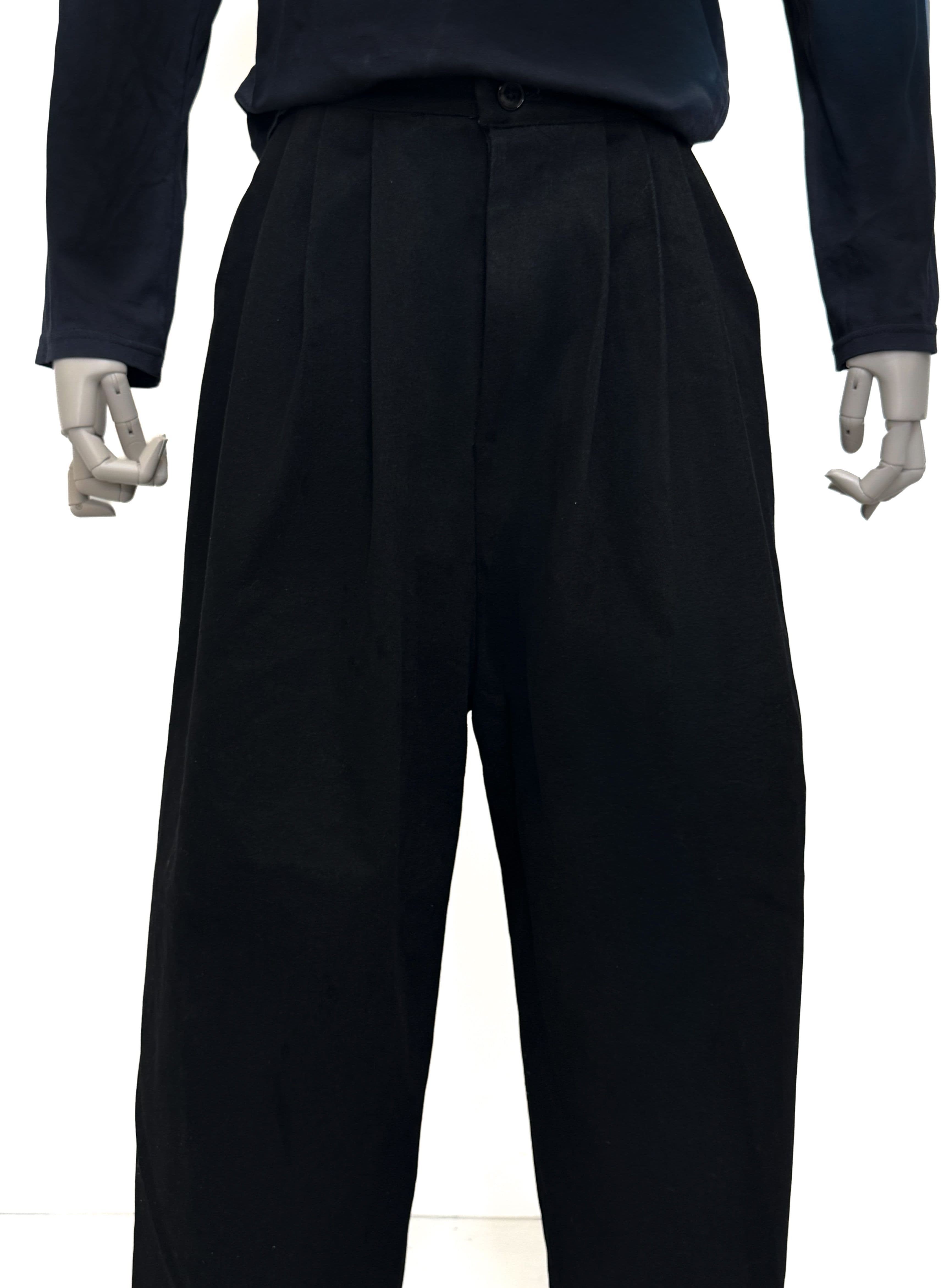 Aso Denim Black Trousers