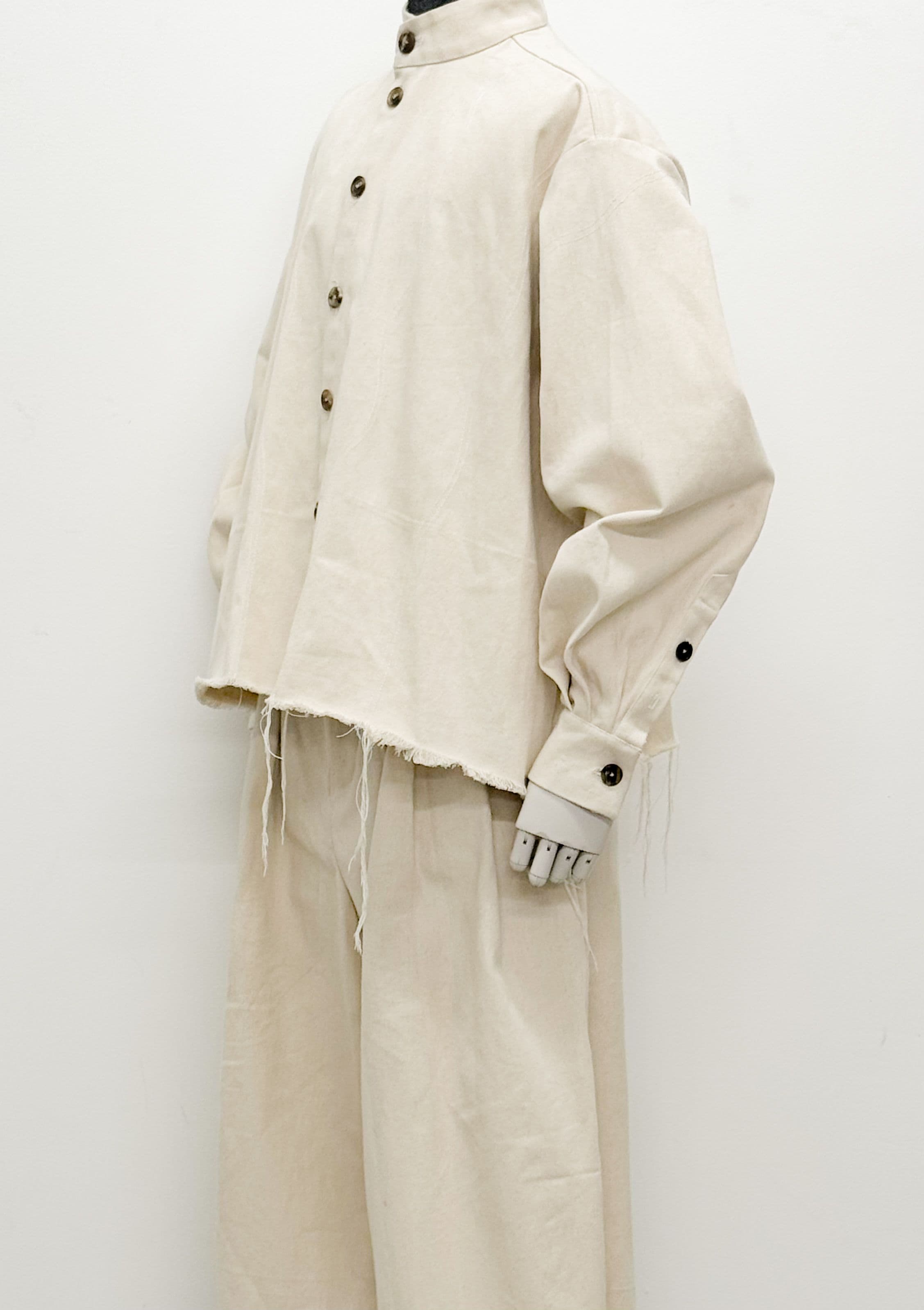 Aso Denim Beige Shirt